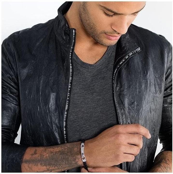 Immagine prodotto Thomas Sabo Bracciale (16 cm, Argento, Cuoio)