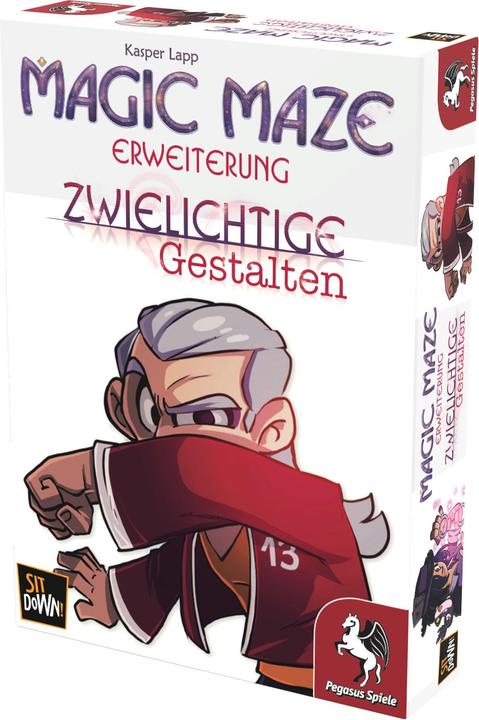 Actual product image Sit Down! Magic Maze Shady Figures (German, 1 - 8 Players)