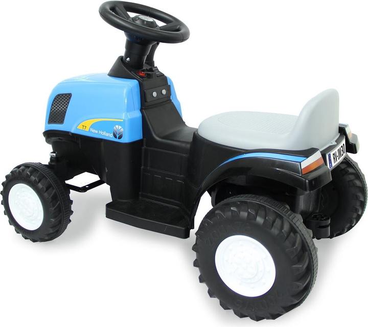 Immagine prodotto Jamara Trattore ride-on New Holland con rimorchio blu 6V (6 V)