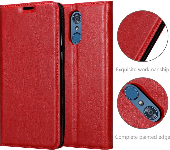 Productafbeelding Cadorabo Boek Invis. Magnetisch deksel (LG Q9)