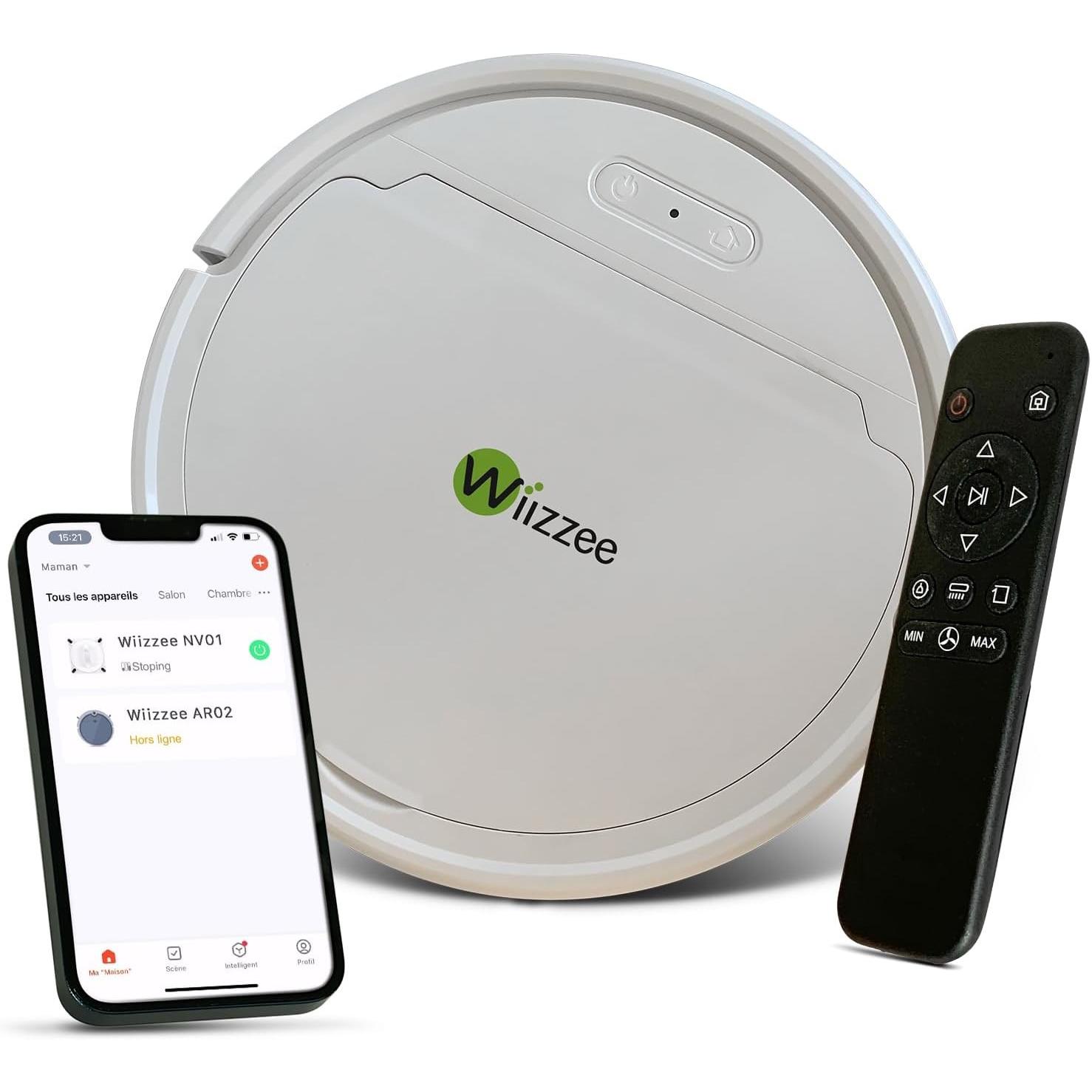 Wiizzee Aspirapolvere Robot, Robot Aspirapolvere