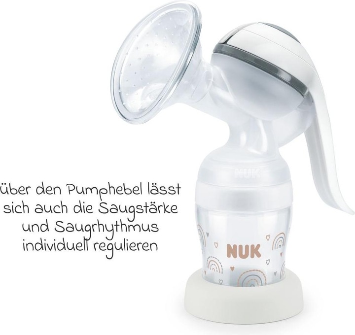Produktbild NUK Milchpumpen Premium Still-Set Basic 8-tlg. - Handmilchpumpe
