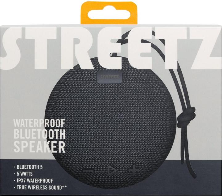 Actual product image Streetz Waterproof BT Speaker (6 h, Rechargeable battery operated)
