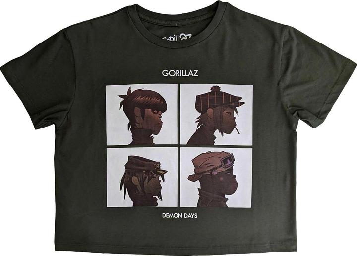 Produktbild Gorillaz Demon Days Kurzes Top (XL)