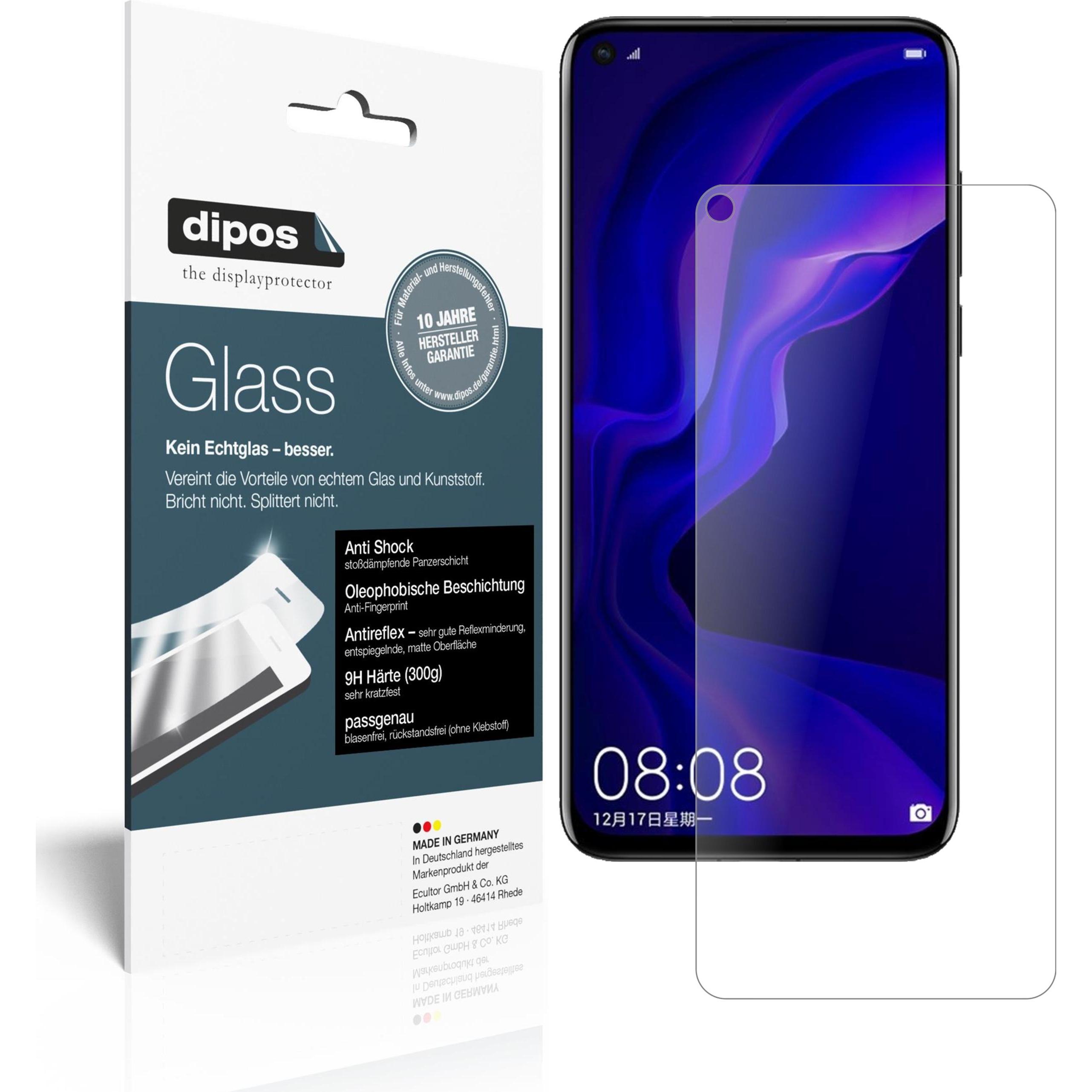 Dipos Displayschutz Anti-Shock (1 Stück, Huawei Nova 4), Smartphone Schutzfolie, Transparent