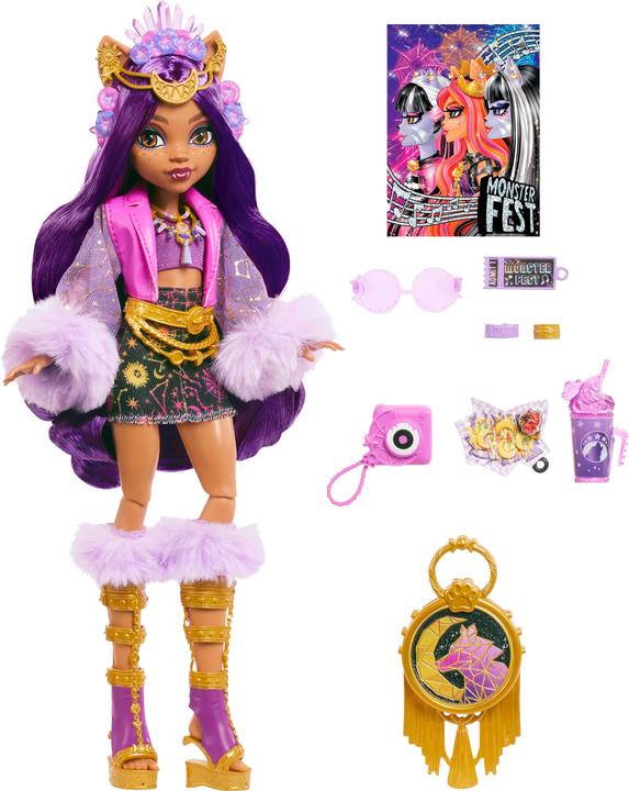 Actual product image Monster High Monster Fest Clawdeen