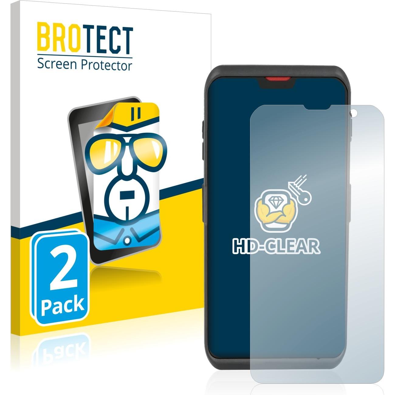 BROTECT Schutzfolie Displayschutz Klar, Barcode-Scanner Zubehör