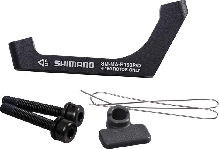 Produktbild Shimano Flat Mount Road Scheibenbremsadapter PM/FM 160mm hinten