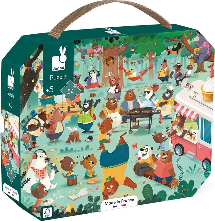 Janod Famiglia di orsi puzzle (54 pezzi)