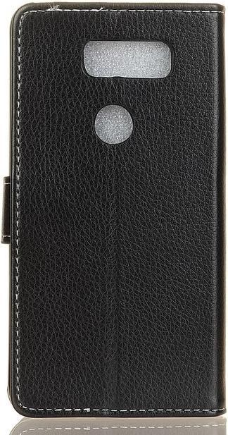 Produktbild MU Classic Litchi Leder Bookcover II Series (LG V50 ThinQ)