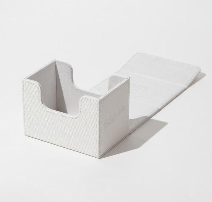 Actual product image Ultimate Guard Card Box XenoSkin Sidewinder Monocolor 80+ White