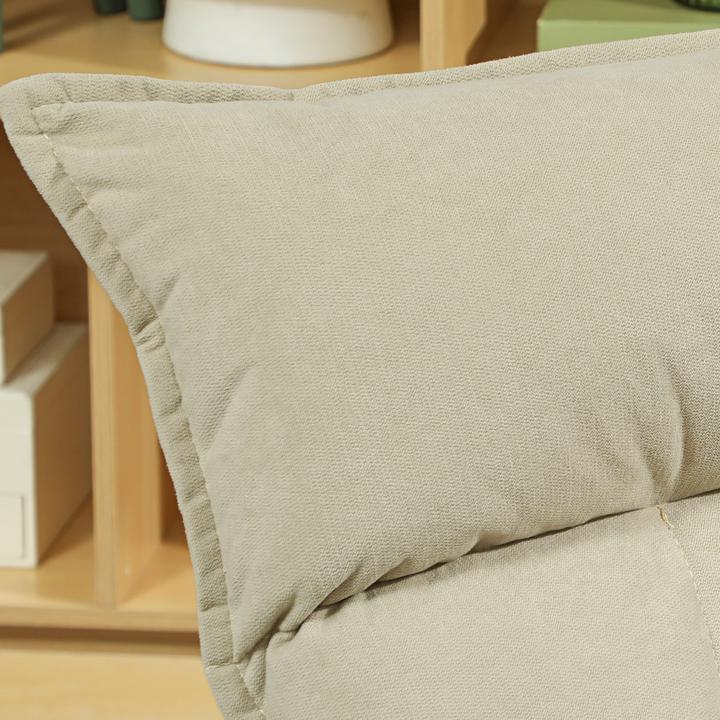 Actual product image Homcom Bodenstuhl Polyester Beige