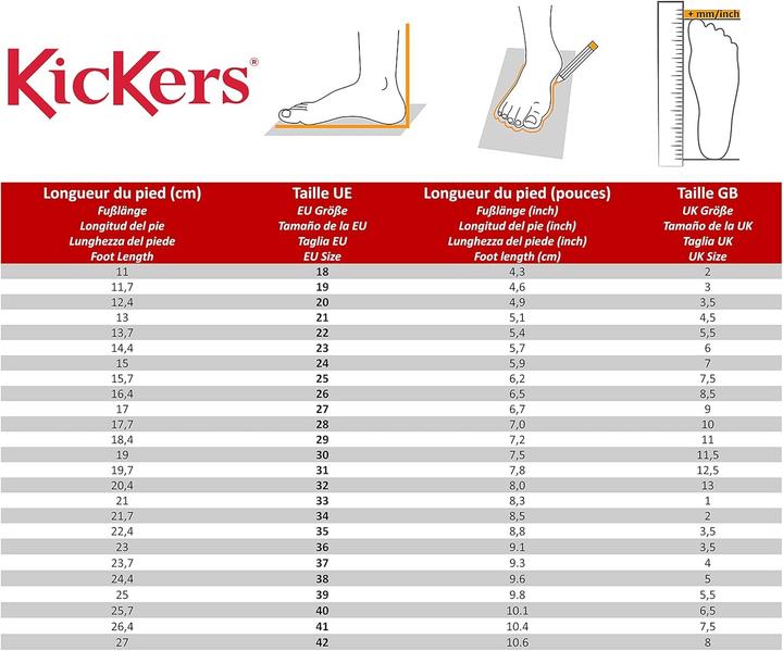 Productafbeelding Kickers 695075-10-132, Wandelen Unisex-Baby 37 EU (37)