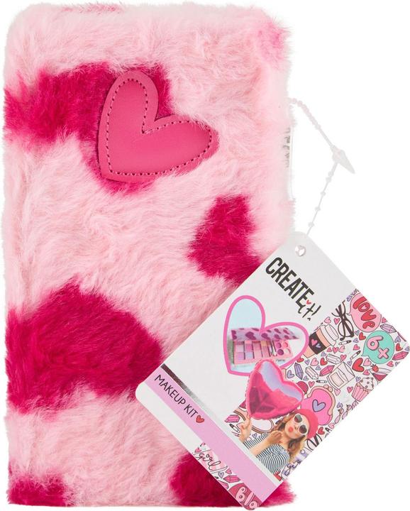 Actual product image Create It! Fluffy heart make-up booklet