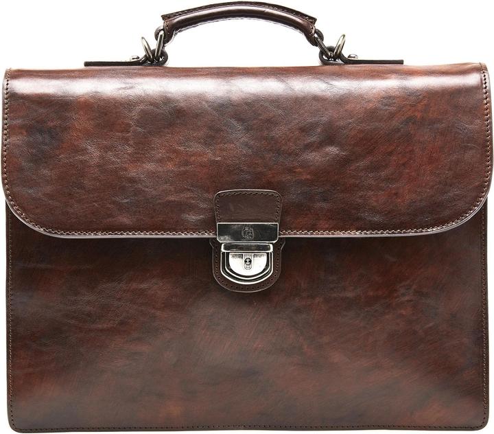 Actual product image Castelijn & Beerens Rien briefcase RFID leather 39.5 cm laptop compartment (17.32")