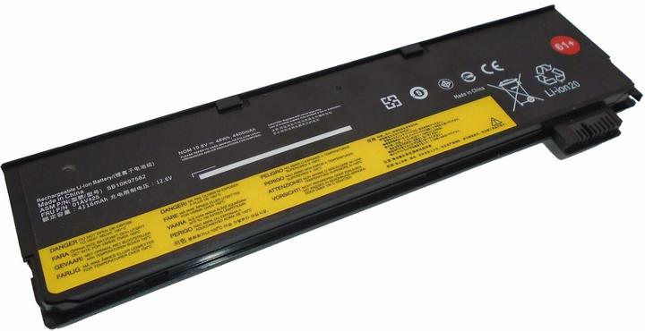 Actual product image Vistaport Battery for Lenovo Thinkpad T470/T480/T570/T580 (6 cubicles, 4116 mAh)