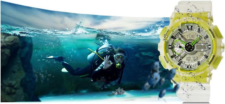 Produktbild G-Shock GA-110LS-7AER (Analoguhr, Digitaluhr, 55 mm)