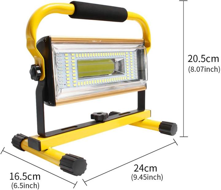 Actual product image ‎AF-WAN LED construction spotlights (7000 lm)