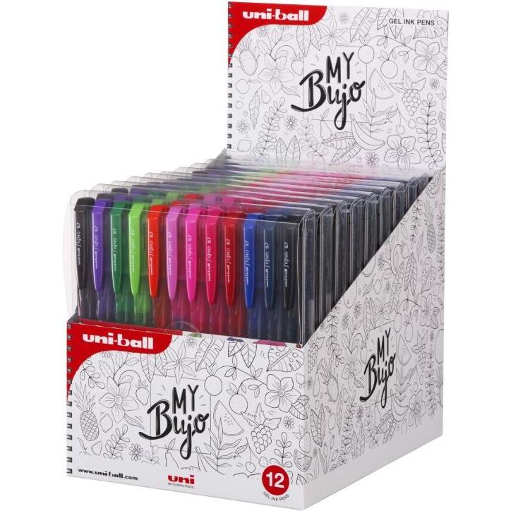 Thumbnail - Posca, Schreibstifte, Signo (Rot, Grün, Goldgelb, Rosa, hellrosa, braun-schwarz, Mandarin Orange, Hellgrün, Schwarz, Bla...