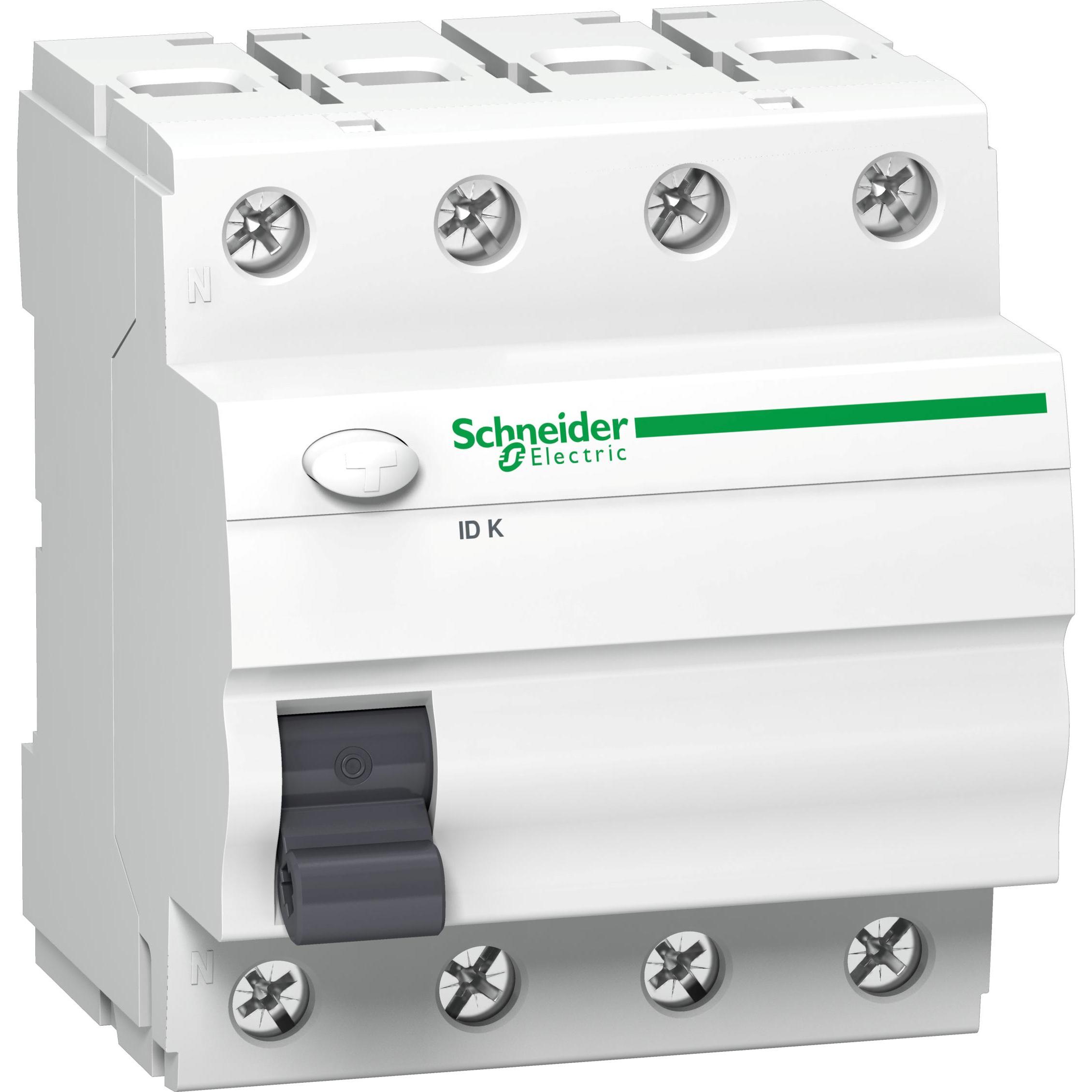 Schneider Electric, Schutzschalter, FISchutzschalter ID K 4p 40A 30mA