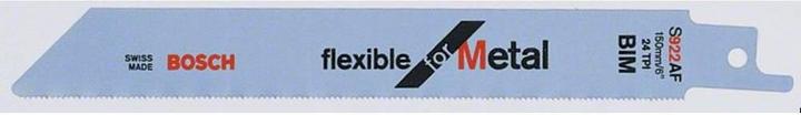 Produktbild Bosch Professional Zubehör Säbelsägeblatt S 922 AF, Flexible for Metal, 2er-Pack