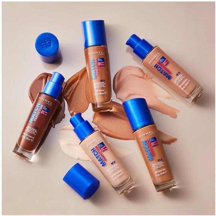 Actual product image Rimmel London Match Perfection SPF20 (400 Natural Beige)