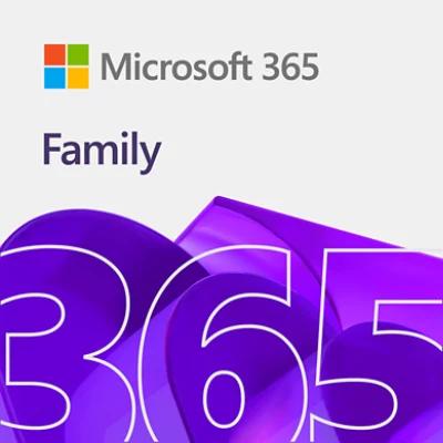 Actual product image Microsoft 365 Family (12 months)
