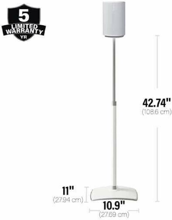 Actual product image Sanus Ständer für Sonos Era 100 (1 pcs., Stand, Height-adjustable)
