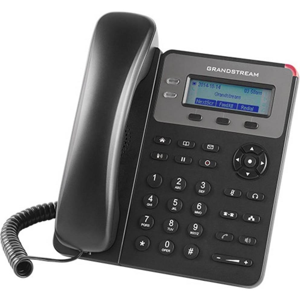 Grandstream SIP GXP-1615 Entry mit PoE, Telefon, Schwarz, Grau