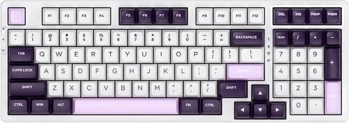 Actual product image VGN V98Pro V2 Gaming Keyboard, Box Ice Cream Pro - Blackcurrant (US) (US, Wireless)