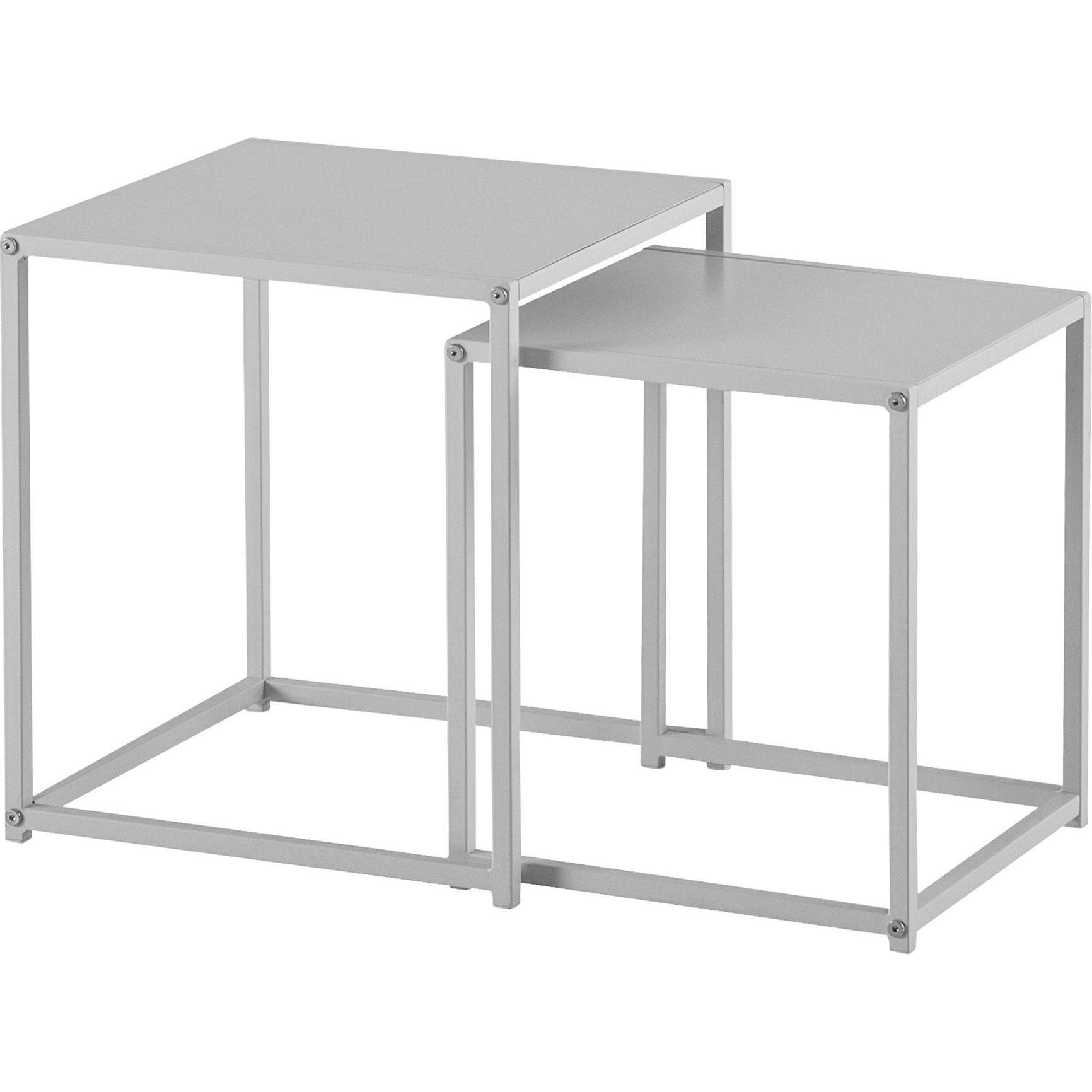 Wohnling, Couchtisch + Beistelltisch, Ethan (40 x 40 x 45 cm)