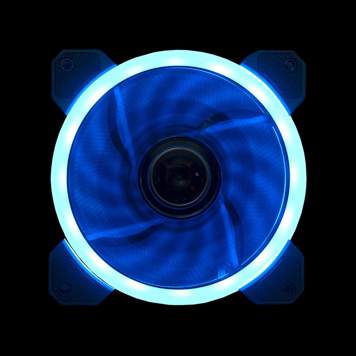 Produktbild Cooltek Silent Fan 120 RGB, 1200 U/Min, 20 dBA 3-pin + 4-pin RGB (120 mm, 1 x)