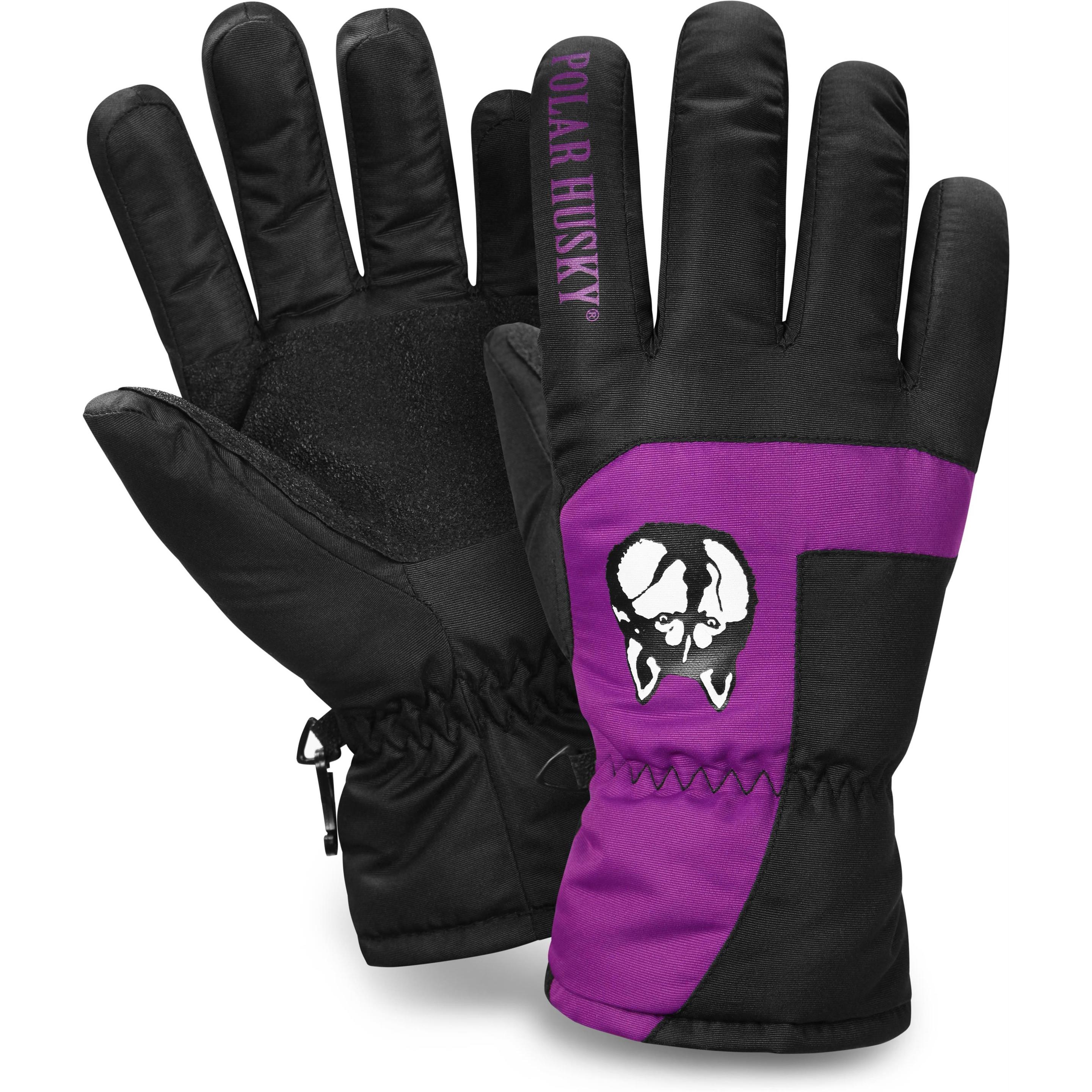 Polar Husky, Herren, Handschuhe, Winterhandschuhe Jannu, Violett, (XL)