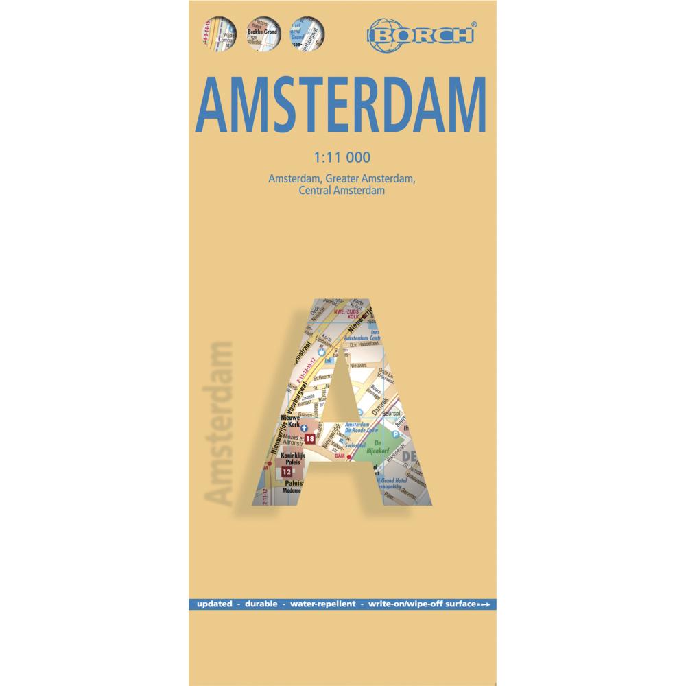 Map. Amsterdam, Landkarte