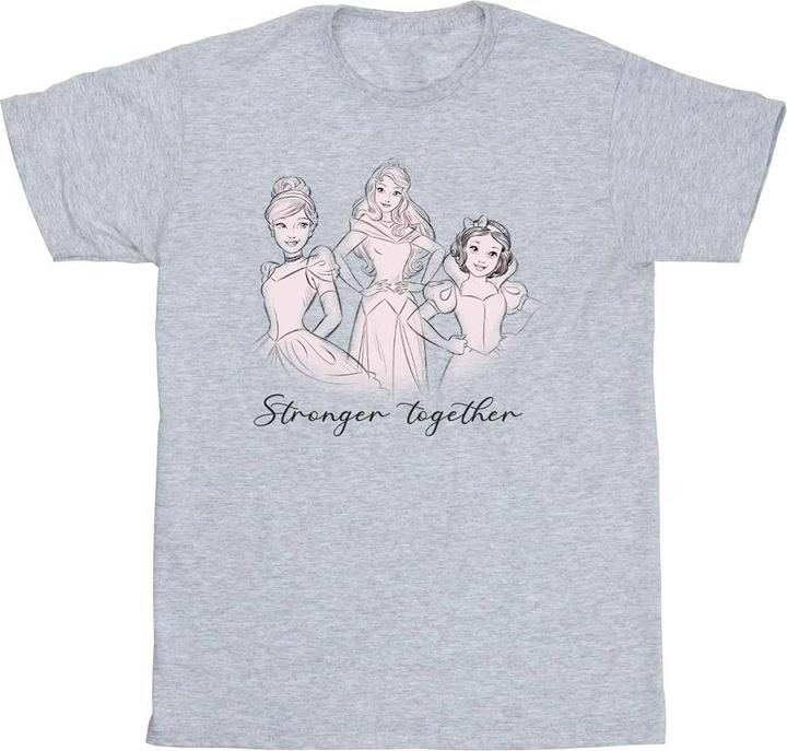 Produktbild Disney Princesses Stronger Together TShirt Mädchen (116)