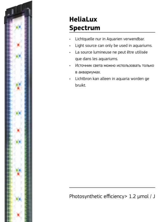 Actual product image Juwel Aquarium HeliaLux Spectrum 920 (LED, 40 W)