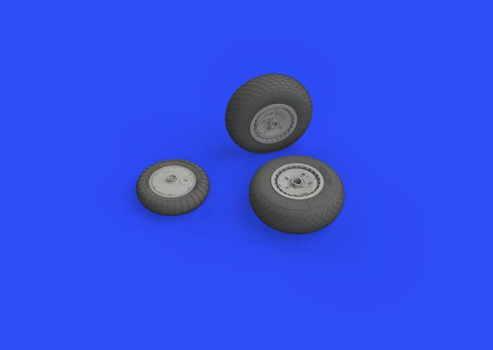 Produktbild Eduard Me 262 wheels for Revell