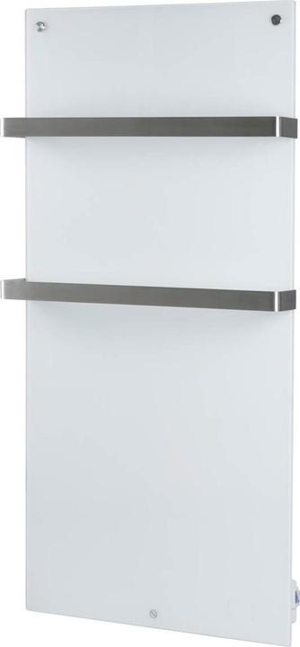 Image du produit Eurom Chauffage infrarouge Sani 800 55 x 115 cm blanc 800 W avec Wi-Fi et 2 porte-serviettes (800 W)