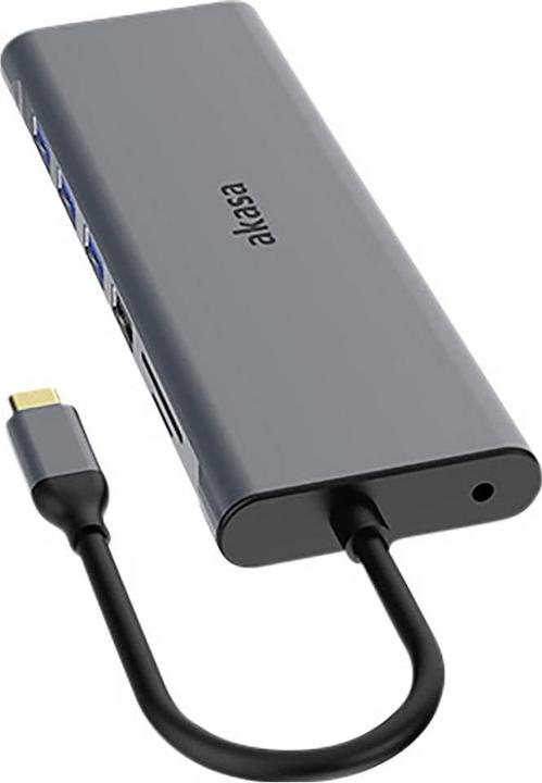 Actual product image Akasa USB Type-C 14-In-1 dokovacÃ stanice (USB-C, 3 Ports)