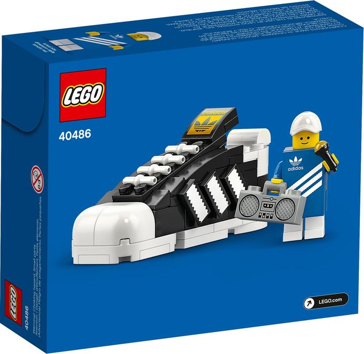 Image du produit LEGO Adidas Originals Superstar (40486, LEGO Icons)