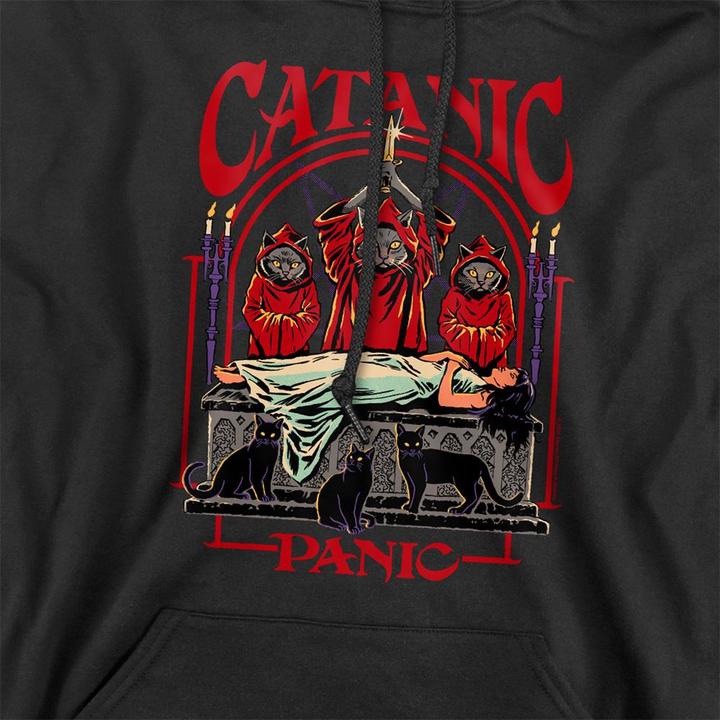 Produktbild Steven Rhodes Catanic Panic Kapuzenpullover (XL)