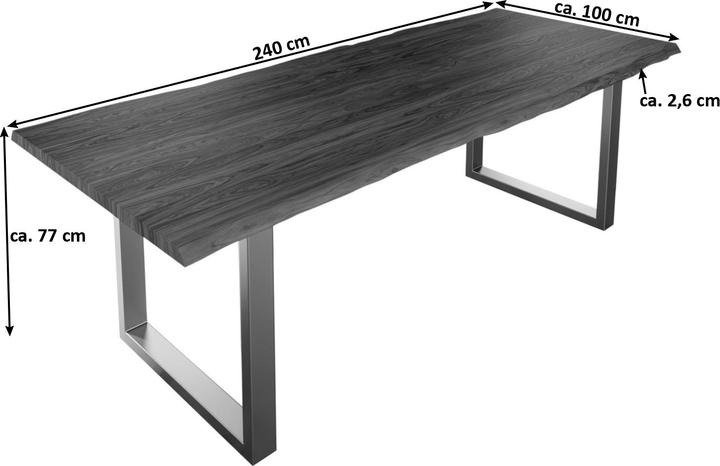 Actual product image SAM Lauren (240 x 100 x 77 cm)
