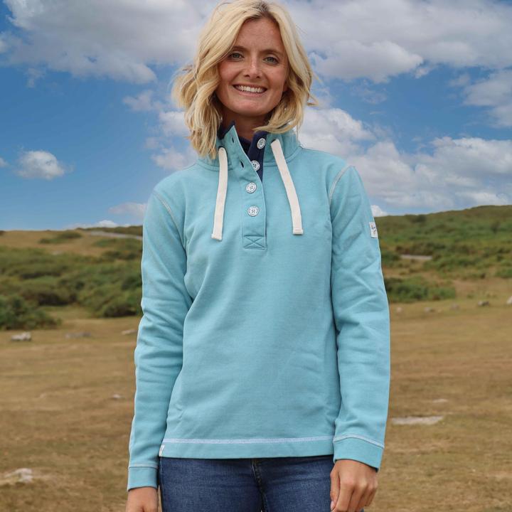 Produktbild Lazy Jacks Sweatshirt Knopfhals Piqué (36)