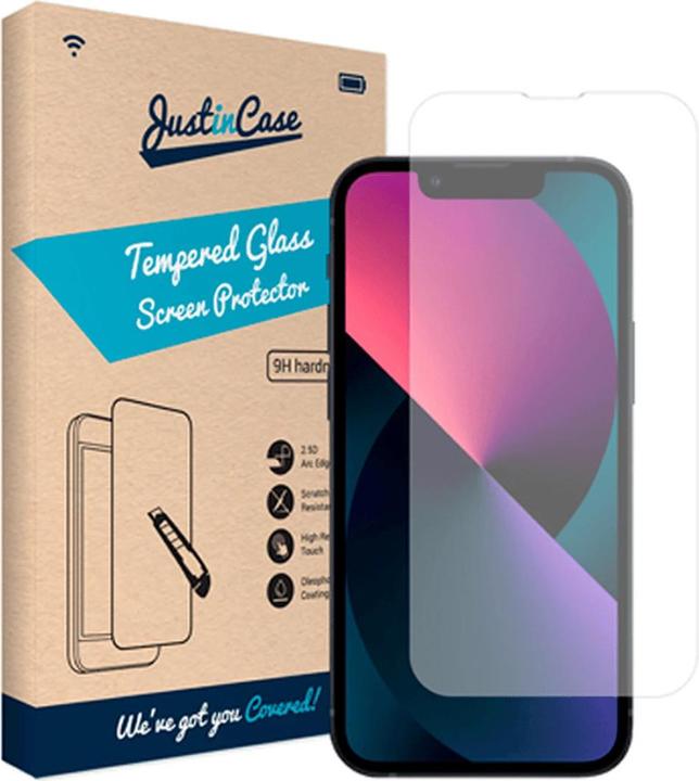Just in Case Tempered Glass Clear Screenprotector Apple iPhone 13 Mini (1 Piece, Apple iPhone 13 mini)