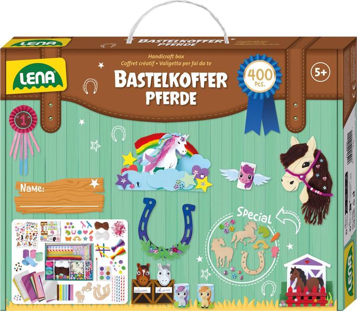 Produktbild Lena Bastelkoffer Pferde