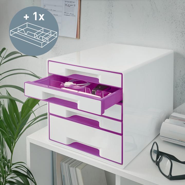 Image du produit Leitz WOW CUBE - Boîte à tiroirs (A4)