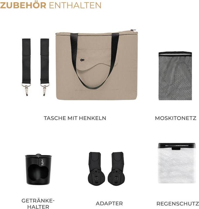 Produktbild KinderKraft Yoxi Kinderwagen