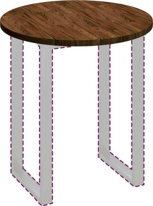 Produktbild vidaXL Moderne Möbel (70 x 70 x 2.5 cm)