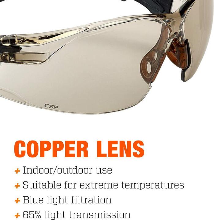 Produktbild Bollé Schutzbrille Rush+ small Copper
