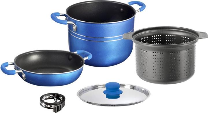 Brunner Topf Set Skipper 4 + 1 Ø 22 cm (Pfannenset + Topfset)